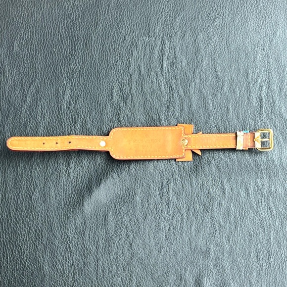 Louis Vuitton Vintage Multicolor Leather Address Bracelet - Picture 5 of 11